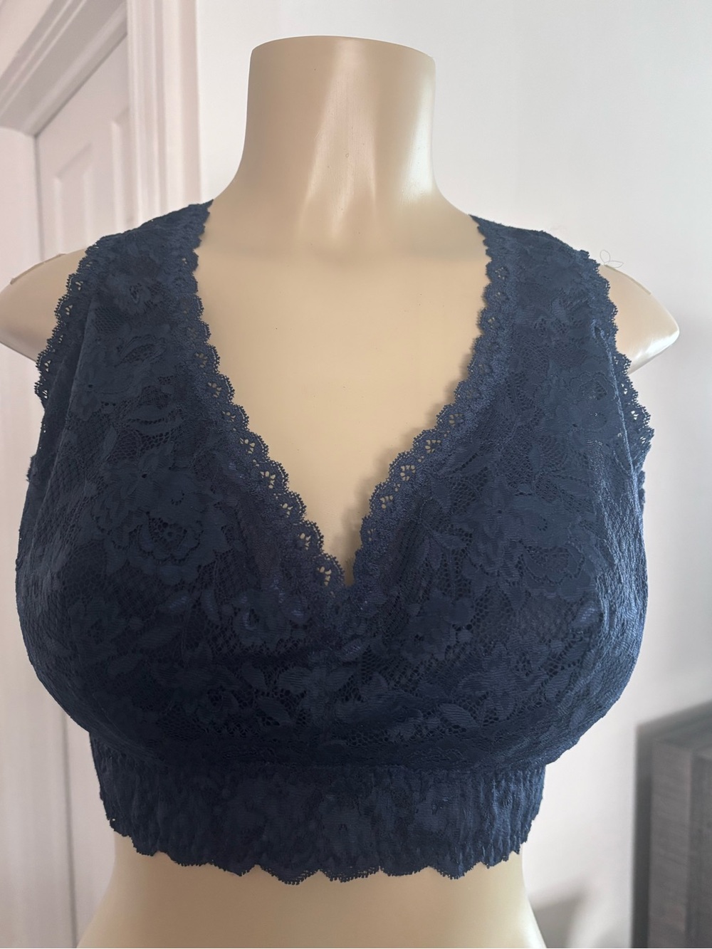 Cosabella Navy Blue Lace Bralette